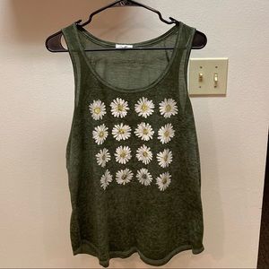 Maurice’s Maternity burnout style tank top